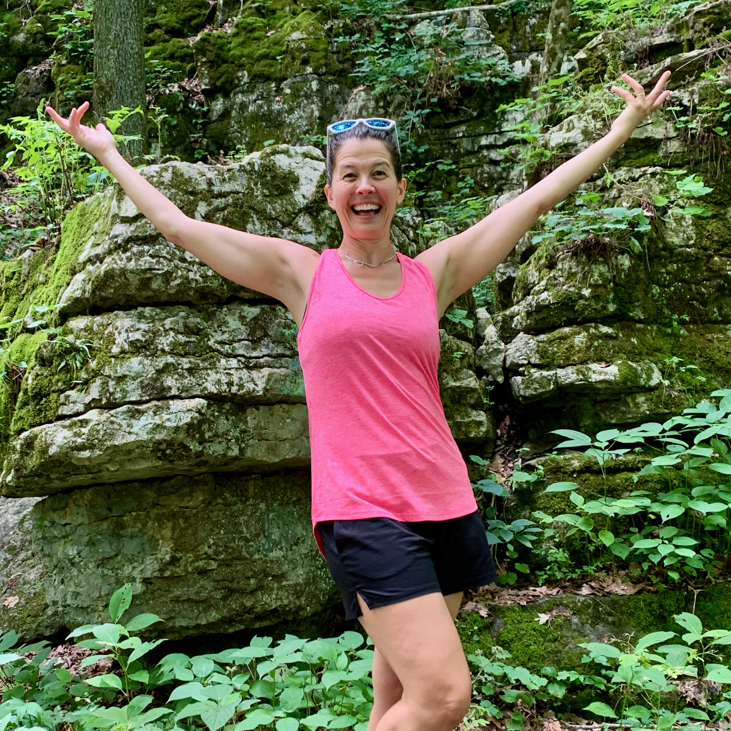 Cristina wants to share her journey of wellness and yoga!